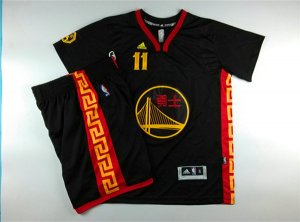 Maillot De Basket Golden State Warriors Tissus Sportif Fans Edition The Year of The Sheep Chinese Noir Short et Survetement